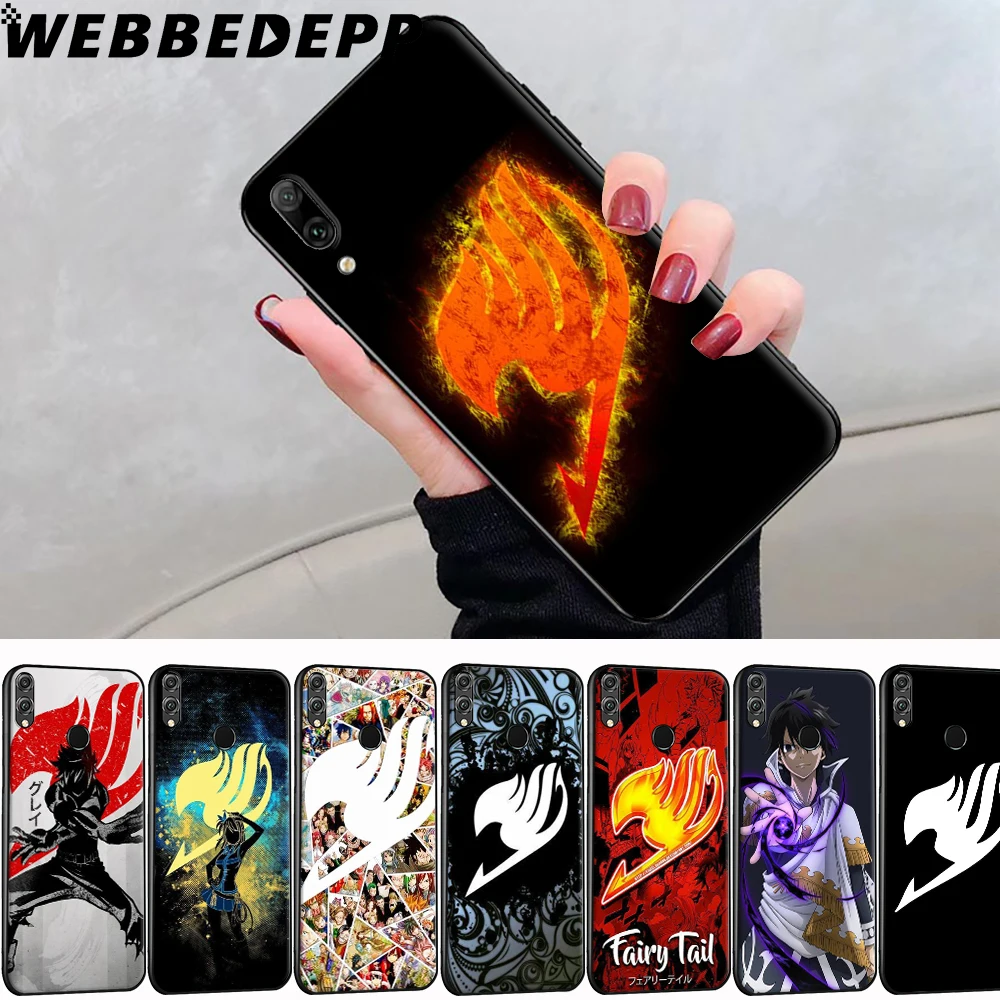 Аниме Fairy Tail мягкий чехол для huawei Honor 6A 7A 9X20 Pro 8A 7C 8C 7X8X8 9 10 lite 20S Note10 View20 |