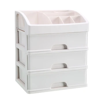 

Cosmetic Storage Box Female Dust Rack Desktop Drawer Household Dressing Table Skin Care Product Storage Box