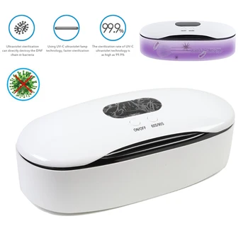 

Multifunctional Nail Manicure Instruments Disinfection Sterilizer Manicure UV LED Nail Tools Disinfector Box