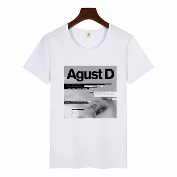 

New Women T-shirt Harajuku Funny Art Print Top Female T Shirts Agust D Female T-shirts Graphic Tees Ladies Clothes