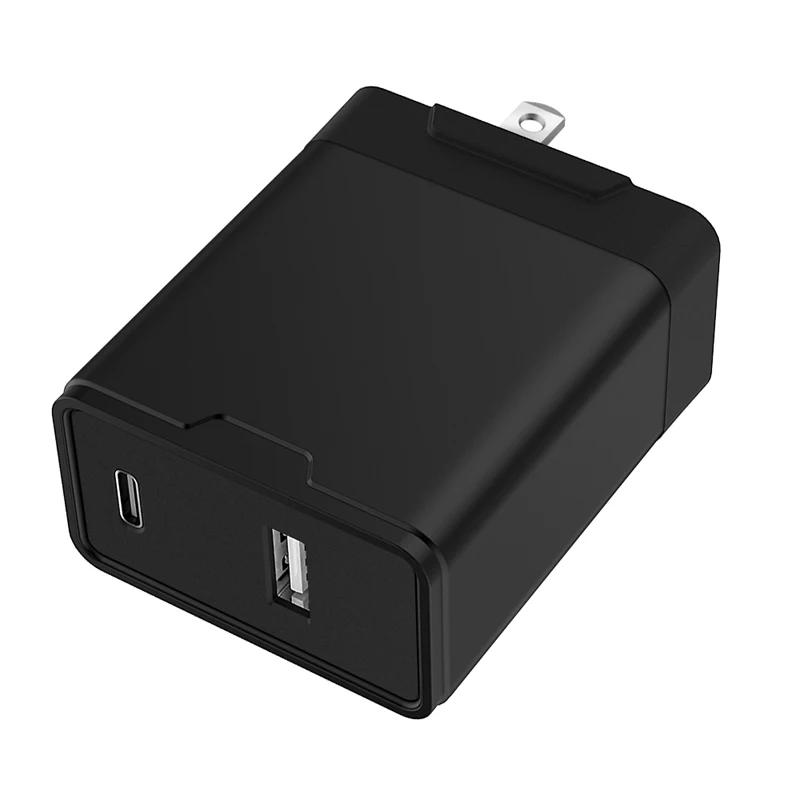 VIPATEY USB C Зарядное устройство по стандартам ЕС/штепсельная вилка стандарта США 2-Порты и разъёмы 30 Вт настенный обогреватель Зарядное устройство 18W PD Тип C Мощность адаптер 12W USB Зарядное устройство для iPhone 11 Galaxy S10