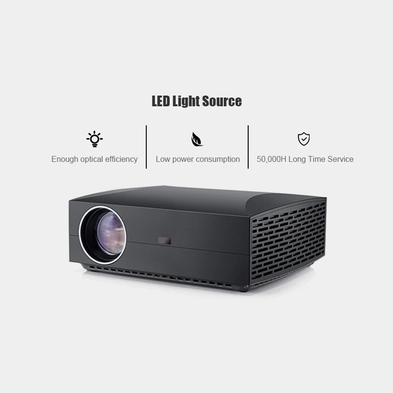 F30 ЖК-проектор Fhd 1920X1080 P 4200 люменов 50000Hrs лампа жизни дома развлечения домашнего кинотеатра проектор американский стандарт