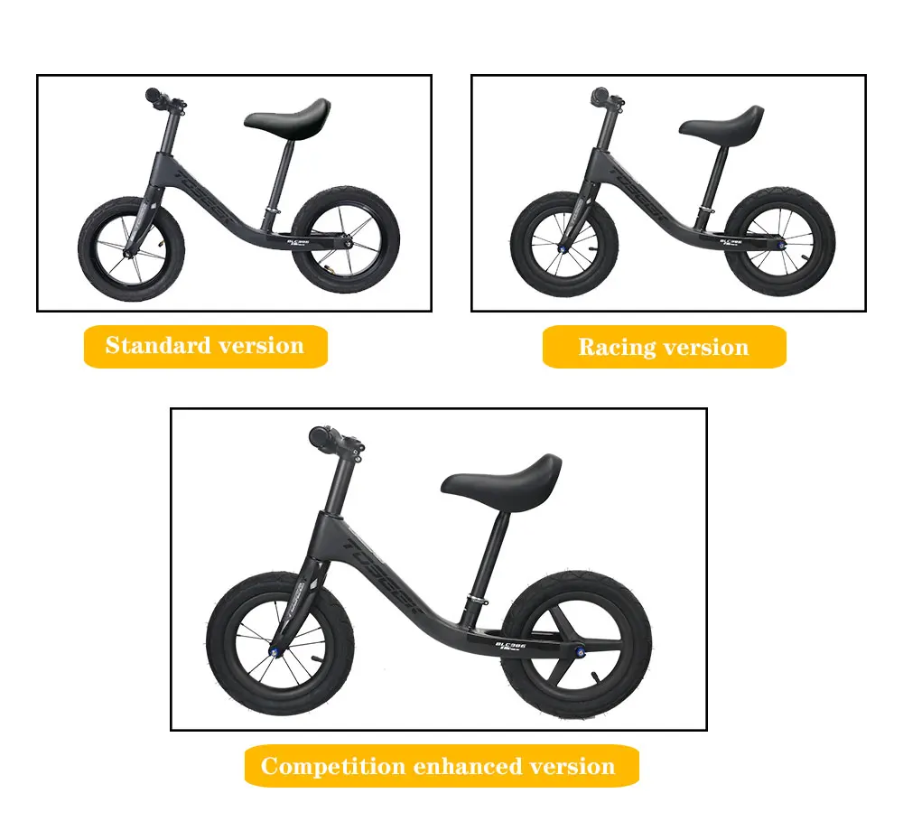 Карбоновая рама детский карбоновый полный велосипед для От 2 до 4 лет детский карбоновый велосипед детский балансировочный велосипед