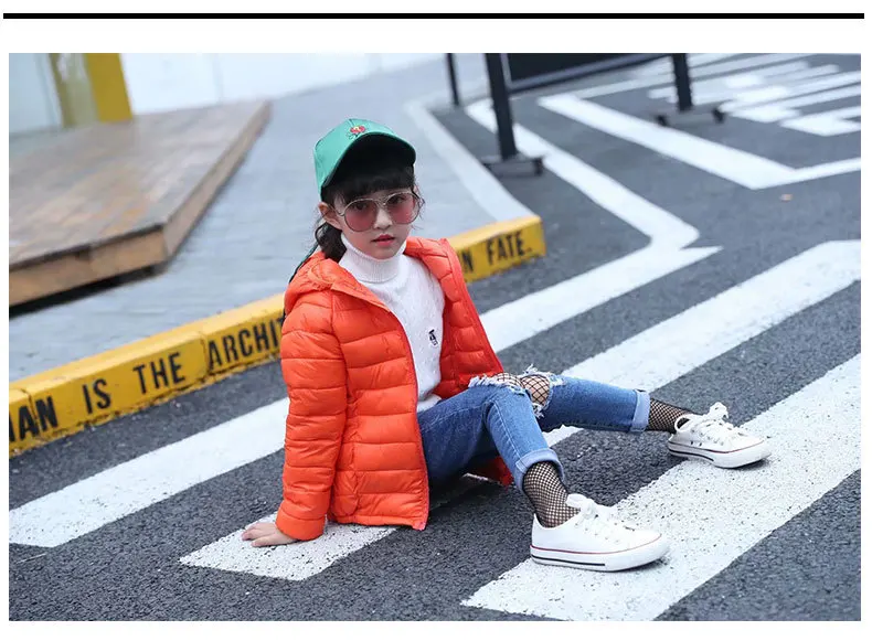 New Style Children down Jacket Cotton-padded Clothes Coat Men And Women Children Winter Cotton-padded Clothes Large Childre