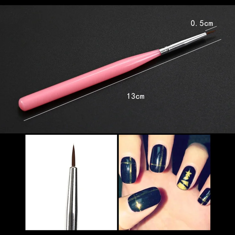 Hot 15pcs Nail Art Brush Pen Decorations Set Tools Professional Painting DIY For Engraving Embossing CNT 66