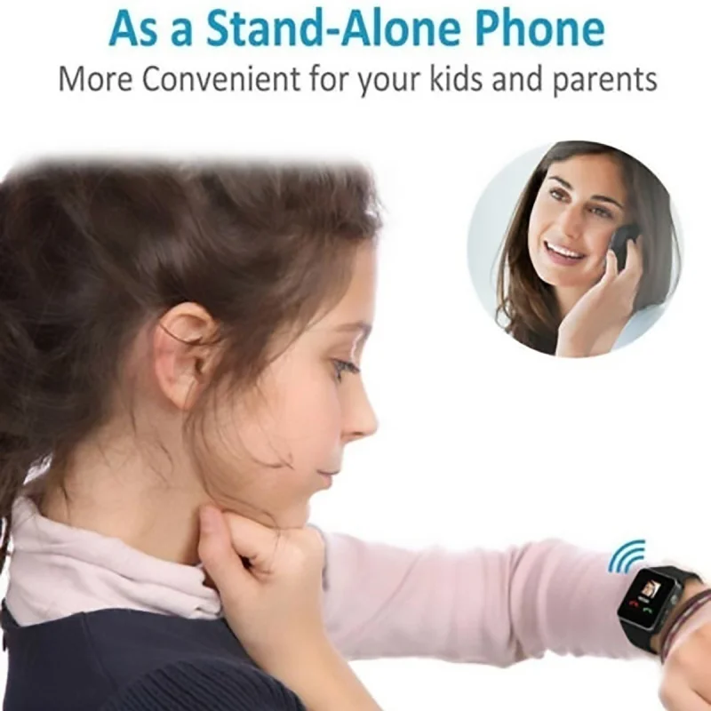 Новые умные часы Bluetooth GSM Sim SD карта телефон часы Удаленная камера для Android/iOS IPhone Мужчины Женщины Дети