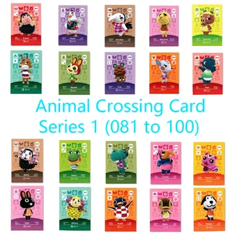 

Animal Crossing Card Amiibo locks nfc Card Work for NS Games Series 1 (081 to 100)