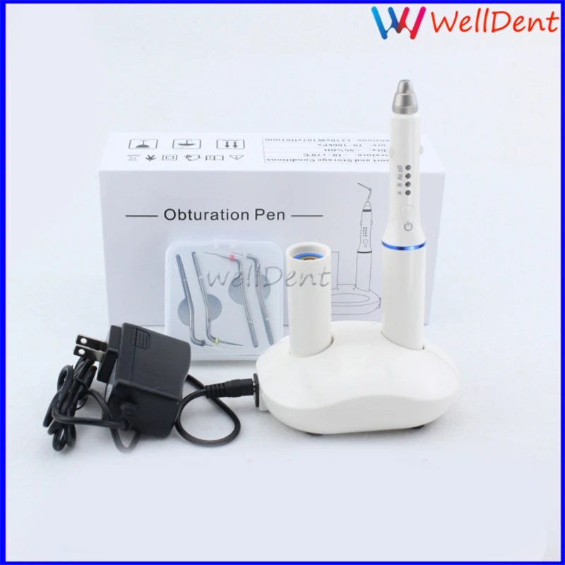 US $101.20 Dental Obturation System Instrument Tooth Charging Hot Melt Cordless Teether Percha Filling System Endo Heated Pen With 4 Tips