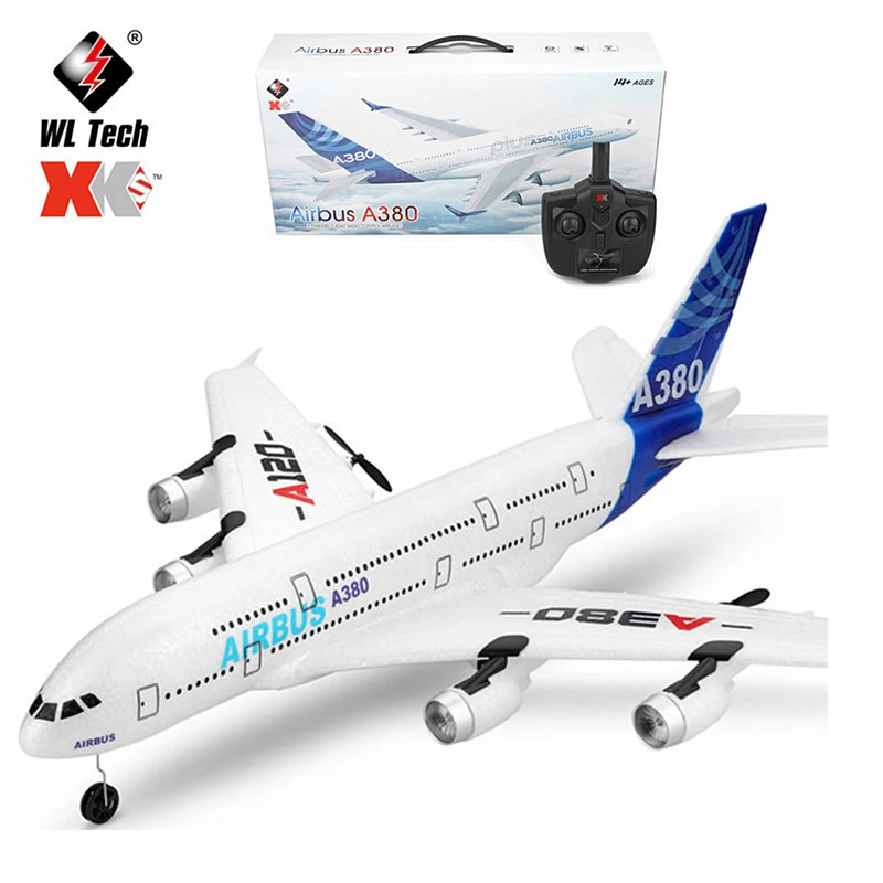 

A380 Airbus RC Aircraft Wltoys A120 2.4G 3CH 6 Axis Gyro EPP RC Airplane modee RC Gliders toys