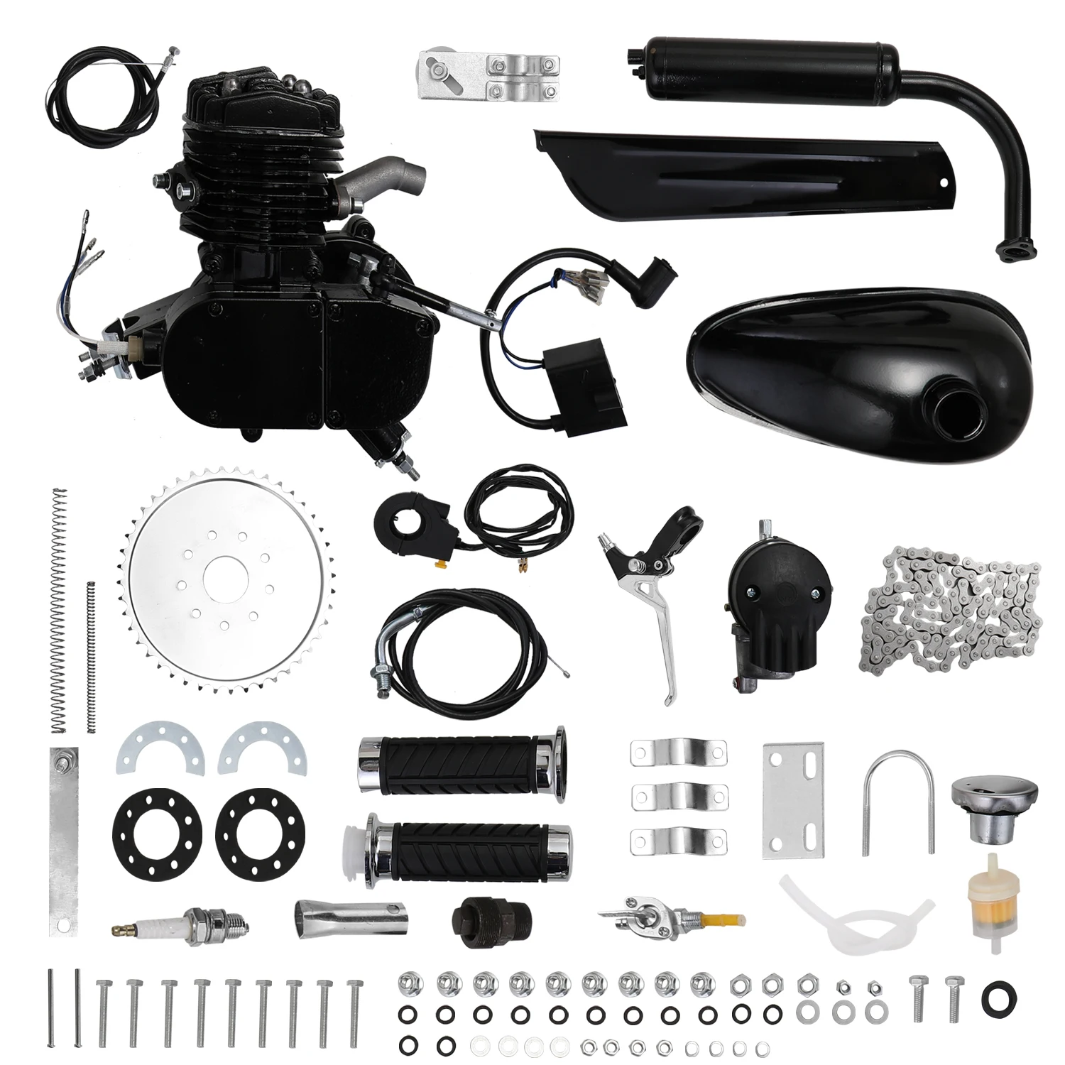 

Super fuel-efficient Petrol Engine Kit 80cc Bicycle Motorized 2 Stroke Petrol Motor Engine For Upgrading Bike To Motorized Bike