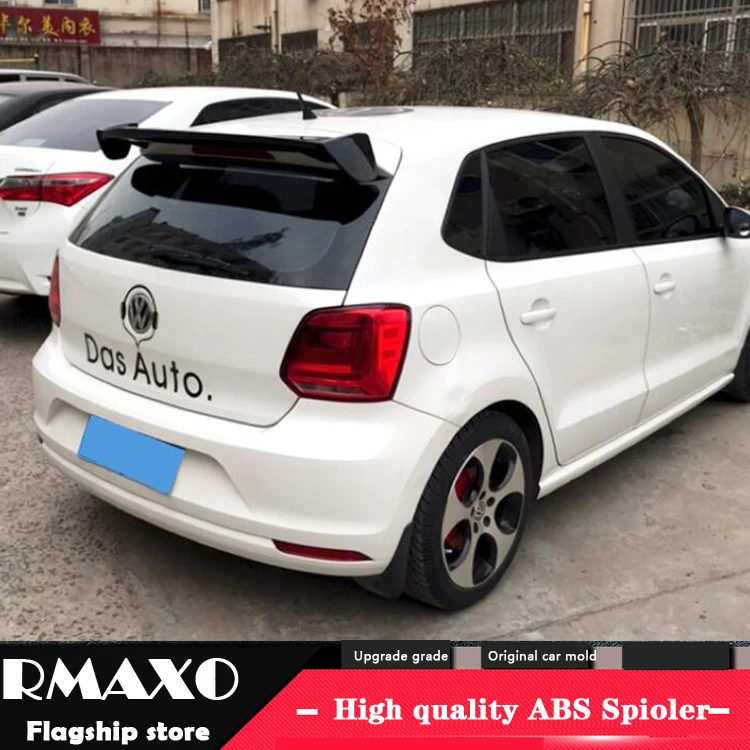 For Volkswagen Polo Spoiler 20112016 Polo Wx Spoiler High Quality Abs