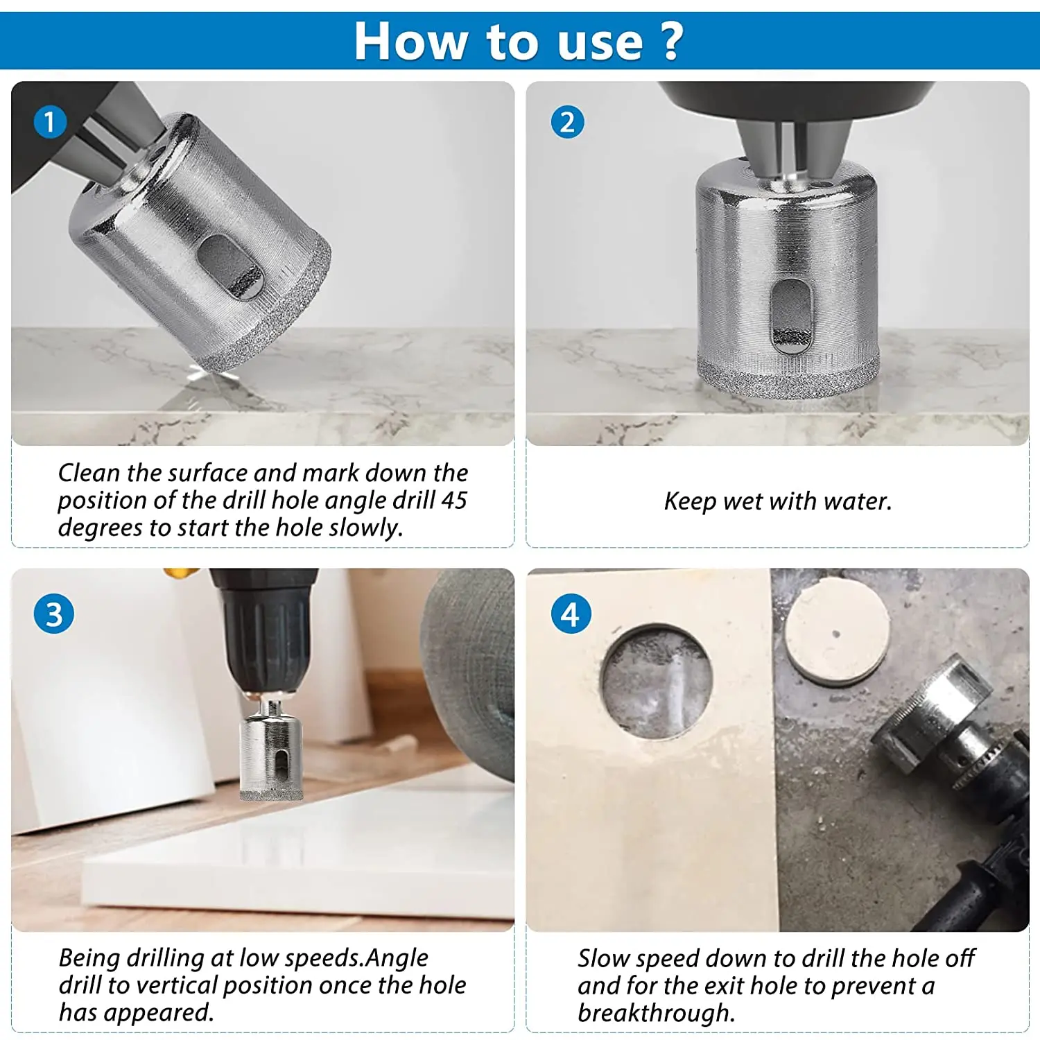 Рисунок 5 - Набор сверл алмазных диаметром 6-30 мм