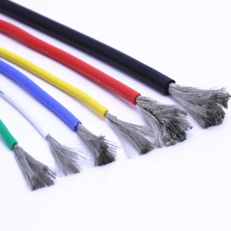Гибкий силиконовый провод 16AWG4 6 7 8 9 10 11 12awg 13 14 15 17 18 20 22 24 26 28 30awg термостойкий кабель