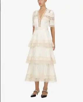 

High Quality Sexy Lace Long Dress Night CLub Celebrity Celebrity Short Evening Party Vintage Dresses