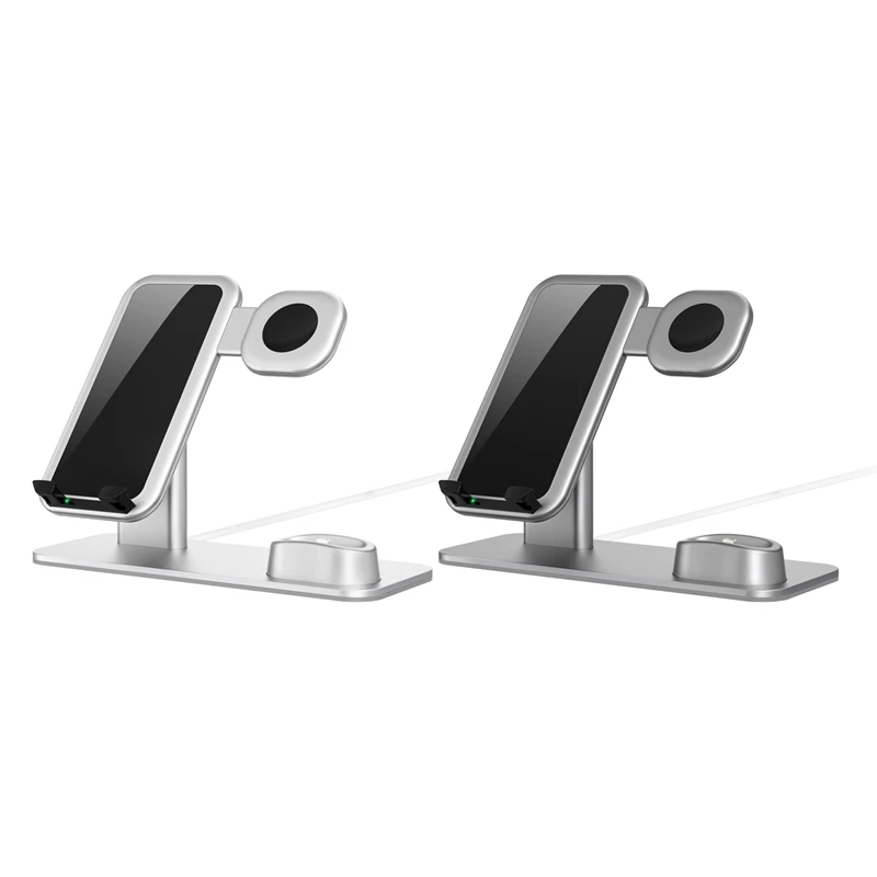 3 в 1 Подставка для зарядки совместим с наручных часов IWatch серии 5/4/3/2/1 airPods и IPhone 11/Xs/X Max/XR/IPhone X/8/8 Plus/7/7 Plus/6 S/6 S Plus