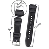 2022 New Design 18MM Silicone Watchband  For Casio AE-1000w AQ-S810W SGW-400H / SGW-300H Replacement ► Photo 2/4