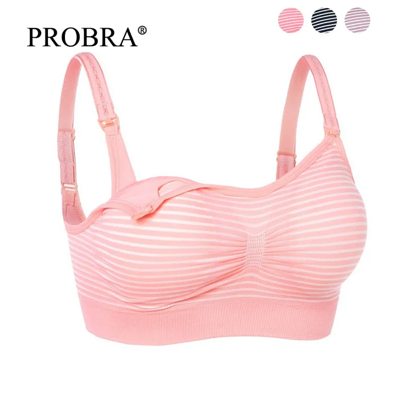 Бюстгальтеры из модала и хлопка для кормления Одежда беременных ropa mujer