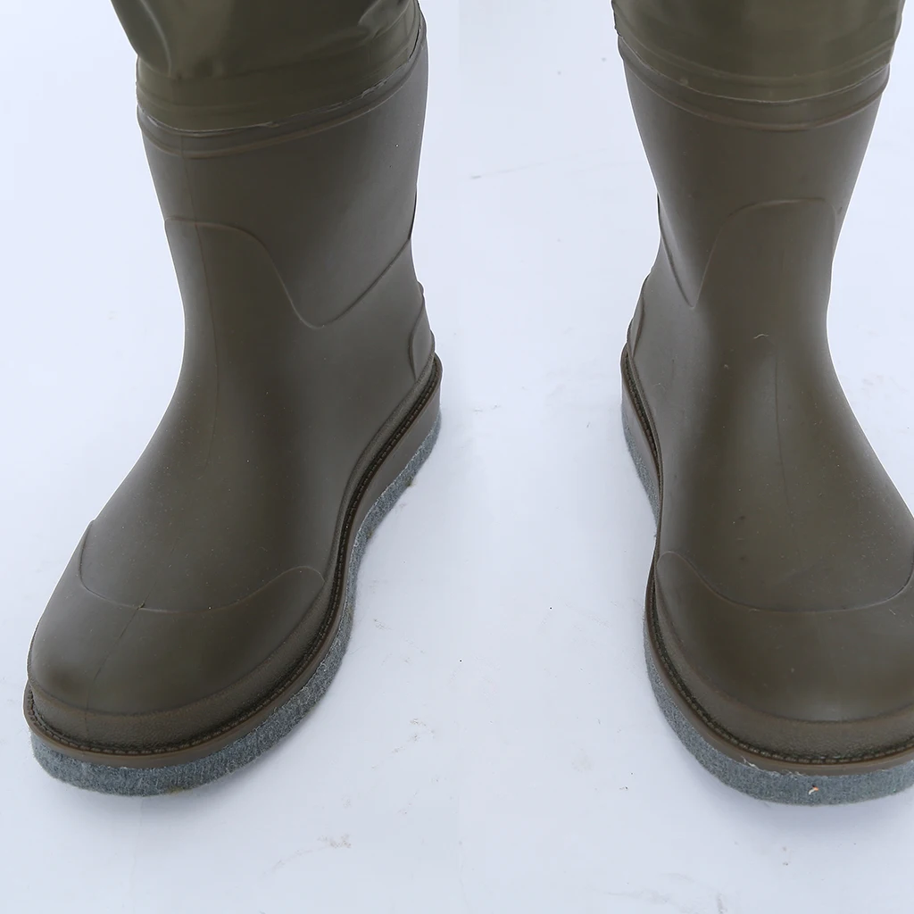 Lightweight Fly Fishing Waders Waterproof Stocking Foot Hip Breathable Thigh for River Hunting Fishing Pants Boot Men Women