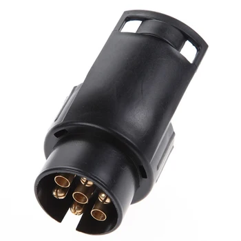 

Towbar Towing Socket Electrical Converter 12V Plastic Trailer Adapter Connector 7 Pin To 13 Pin Caravan Adaptor
