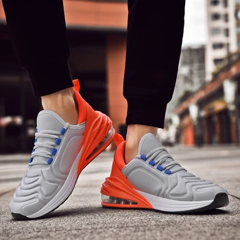 

Casual Shoes Men New Listing Air Cushion Breathable Men Shoes Lace Up High Quality Daliy Walking Shoes Outdoor Sneakers Men