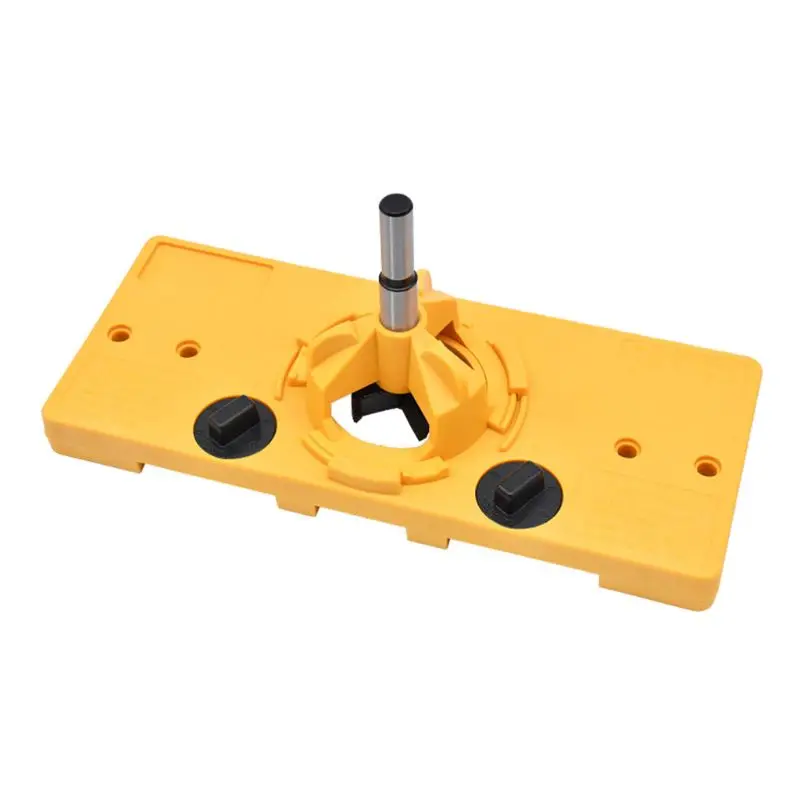 

35mm Hinge Jig Drilling Set Guide Door Hole Opner Puncher Locator Woodworking