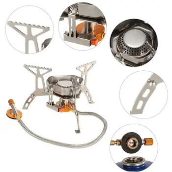 

Hiking Camping Miniature Camping Stove Gas Stoves Outdoor Foldable Foldable Pinic