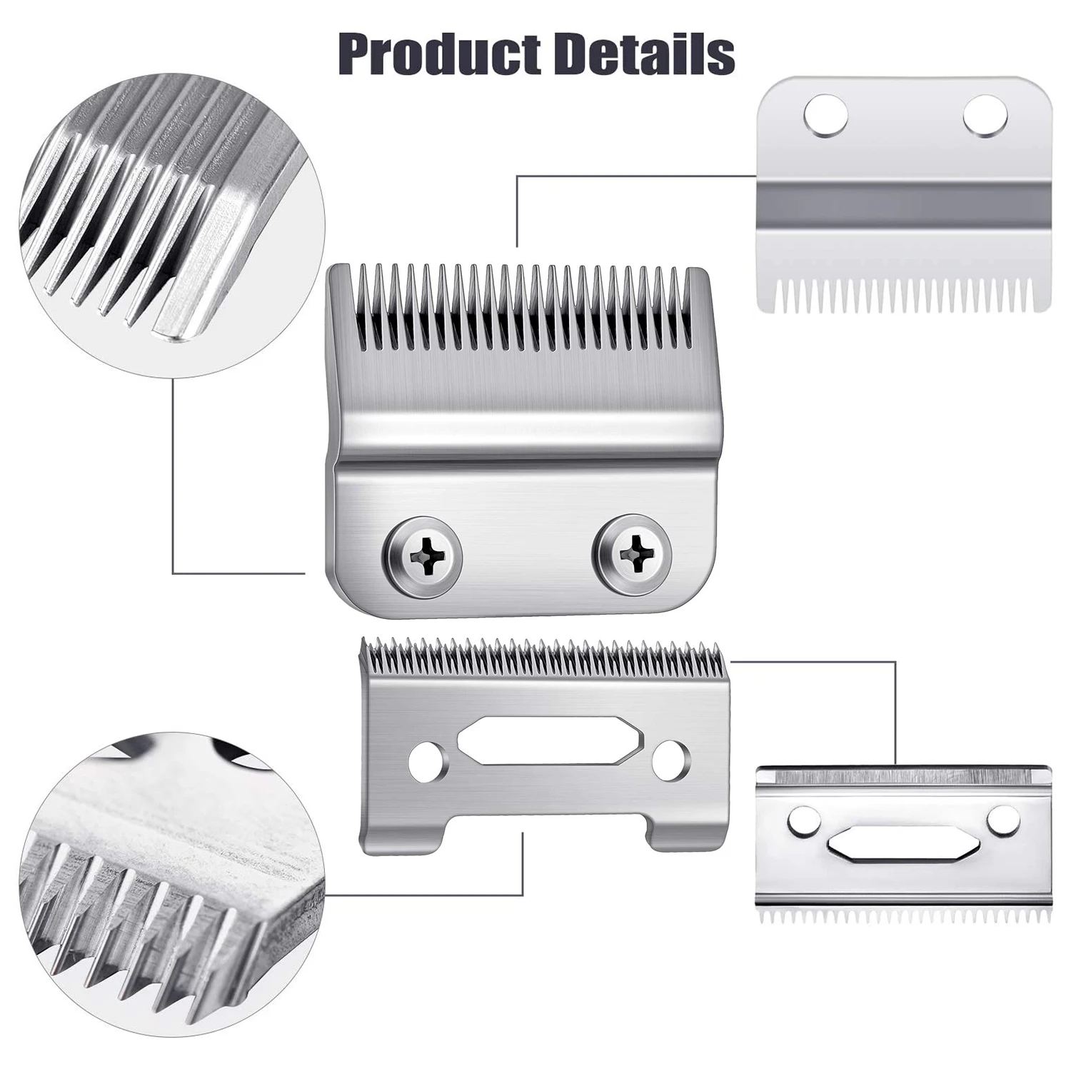 New Hair Clipper Blade Cutter Head Replacement Blade for WAHL Electric Hair Trimmer Shaver Trimmers Clipper Accessories