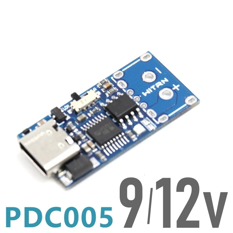 9VBareboard PD decoy module PD23.0 to DC activation aging measurement factory QC4.0 charge notebook 9V 12V 15V 20V - Цвет: 9VBareboard