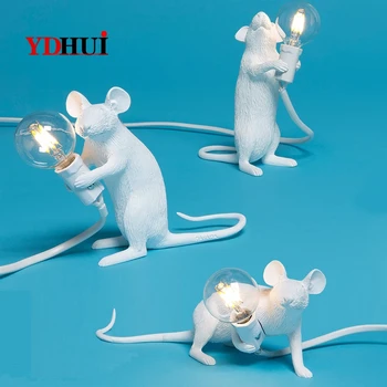 

Simple Personality Mouse Lamp For Children's Room/bedside Lamp For Study/modern Decorative Mouse Lamp For Nordic