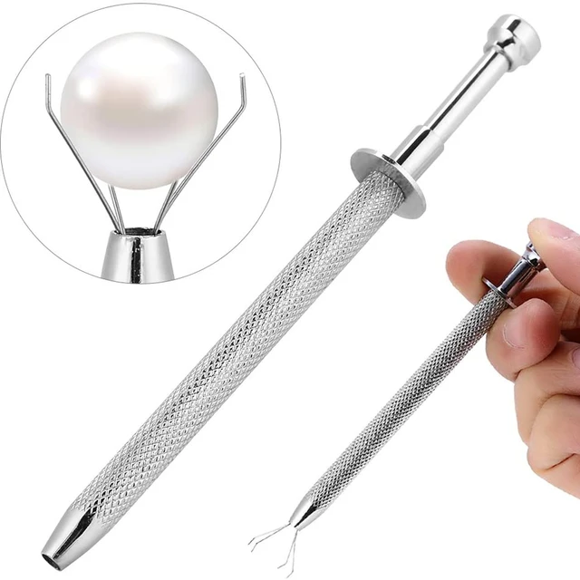 Bead Ball Holding Tweezer Professional Piercing Ball Grabber Tool Stainless  Steel for 0.12‑0.2in Bead Ornaments for Piercing - AliExpress