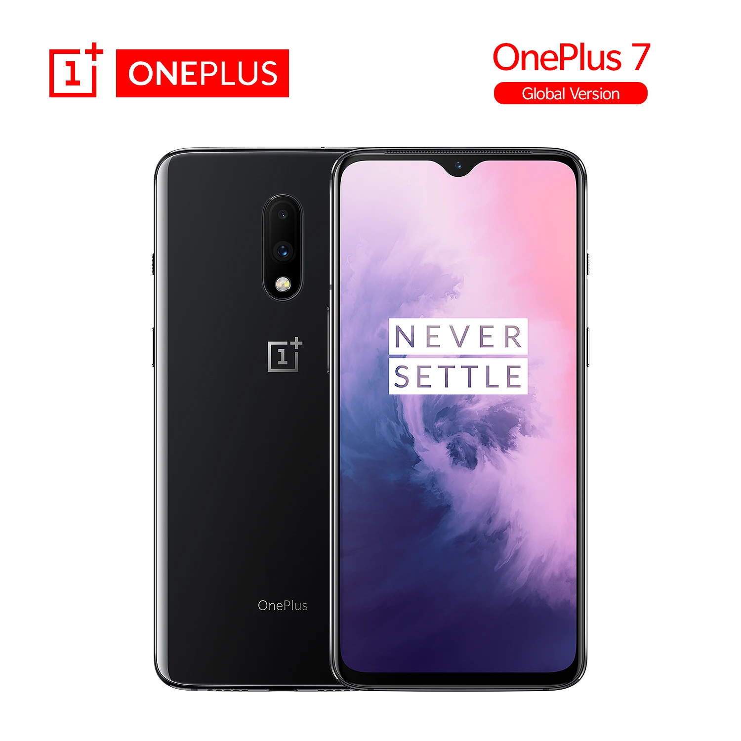 Pаспродажа Глобальная версия OnePlus 7 6 8GB Оперативная память 128 256 ГБ Встроенная память Snapdragon 855 UFS 3,0 двойной Камера 48 МП распознавать отпечатки пальцев на ...