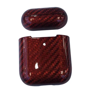 

Carbon Fiber Hardshell Case Protection Box Compatible with Apple Airpods 2 LHB99