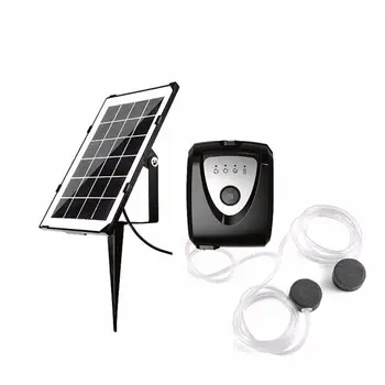 

New Solar Powered Oxygenator 6V 3.5W Aquarium Air Pump Fish Tank Water Oxygen Pump Pond Aerator Rechargeable Outdoor indoor