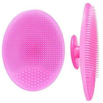 

Baby Soft Silicone Massage Wash Face Brush Exfoliating Wash Pad Facial Clean Silicone Skin Blackhead Pore Cleaner Cleaning Brush