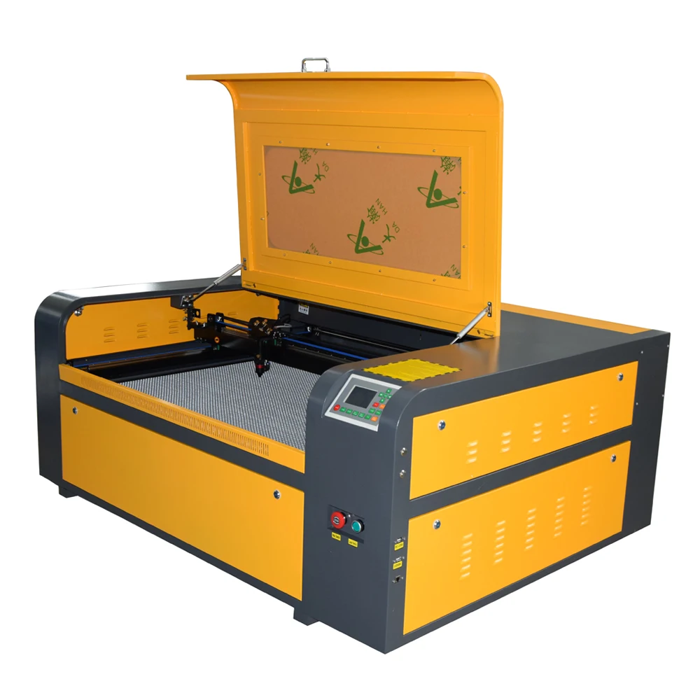 EU RECI 100W 레이저 기계 DSP 1080 100W 레이저 라우터 조각기, 나무 PCB 1000*800mm 조각기 EU 선박