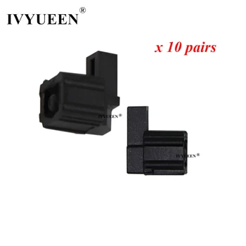 

IVYUEEN 10 Pairs Plastic Lock Buckles Repair Kit for Nintend Switch NS Joy-Con Replacement Parts Left and Right for Joy Cons