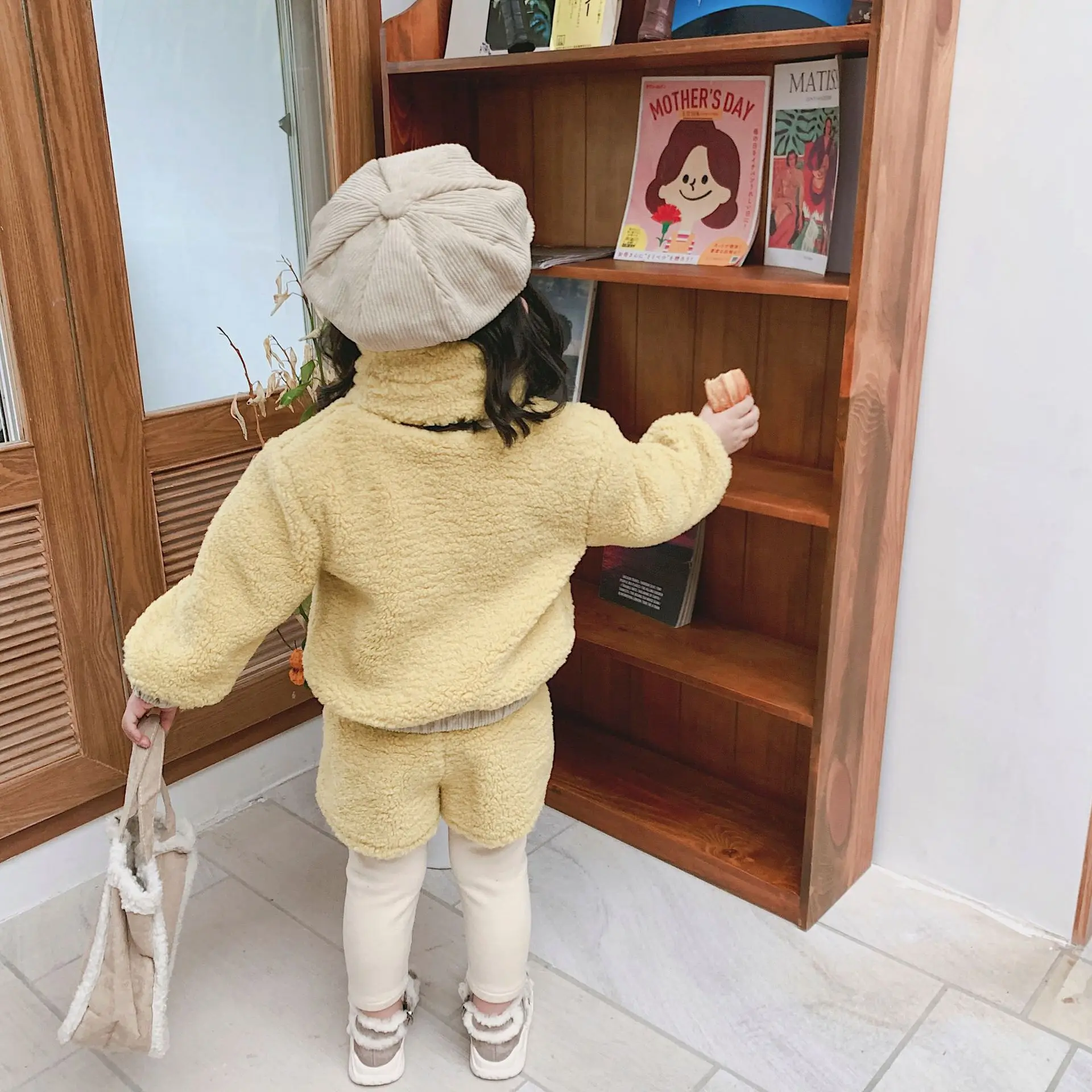 Оптовая продажа Осень с длинными рукавами Красочные Симпатичные babysuit/комбинезон + милые большие бедра брюки Костюмы для малышей/Набор для