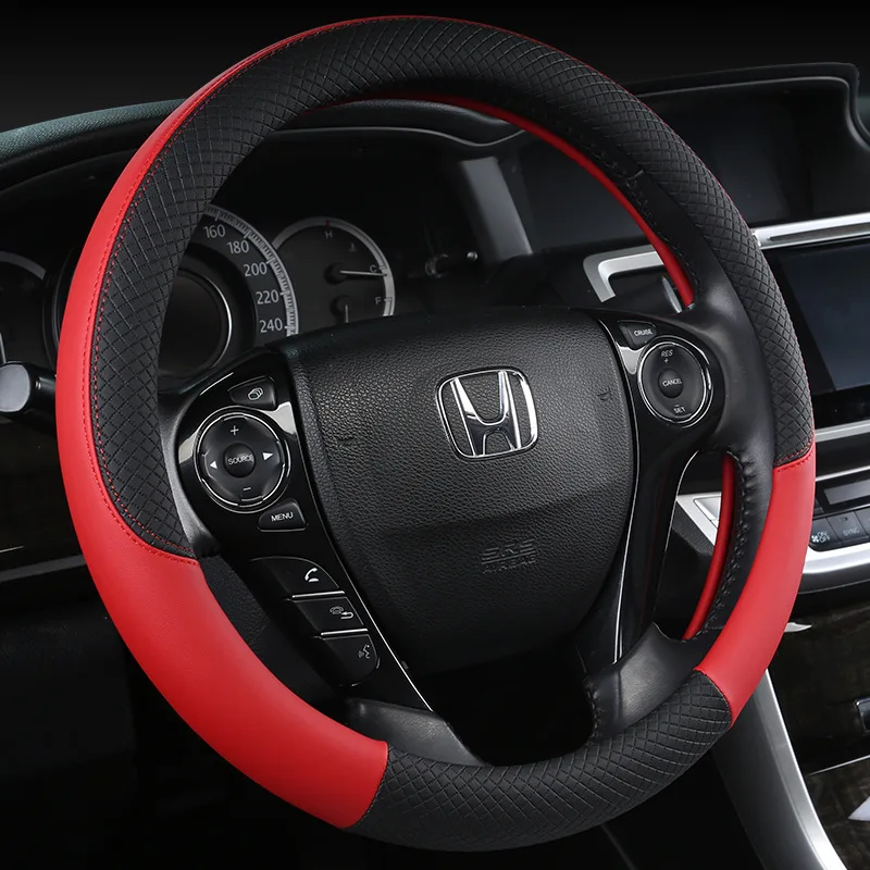 

Car Steering Wheel Cover Only Honda Accord Seven Generations 8 Eight Generations 9.5 Nine Generation Civic Grip Cover Women's Le