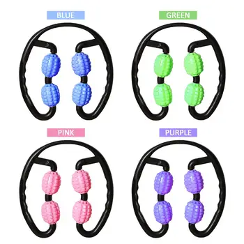 

Roller Massage Stick Pressure Trigger Arm and Leg Fitness Ball Deep Tissue Massager 360 Degree 4 Colors Massage Roller