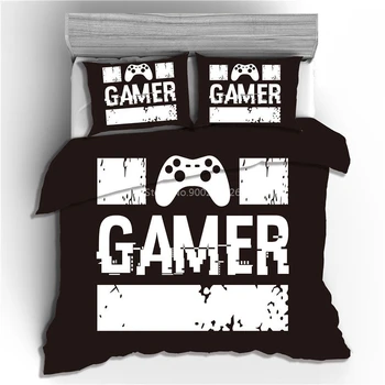 

New Design Gamepad Printed Bedding Set 3d XBOX PSP Game Gamepad Duvet Cover Set Pillowcase Twin Full Queen King Size Drop Ship