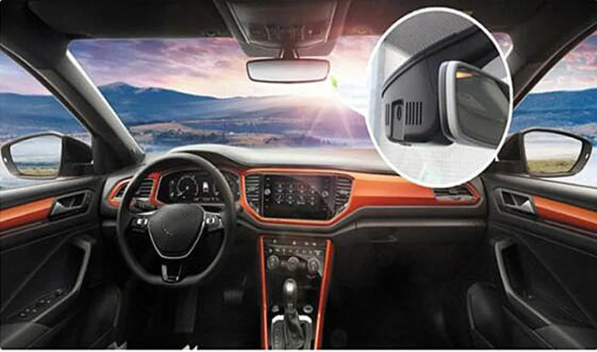 HD скрытый вождения рекордер для VW Golf 7 PASSAT B8 Тайрон T-ROC CC NEW BORA