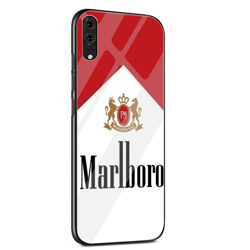 Стеклянный Чехол для мобильного телефона huawei P30 P20 P Smart P10 Y6 7A Y9 Honor 8X9 10 mate 20 Pro Lite чехол для сигарет - Цвет: G10
