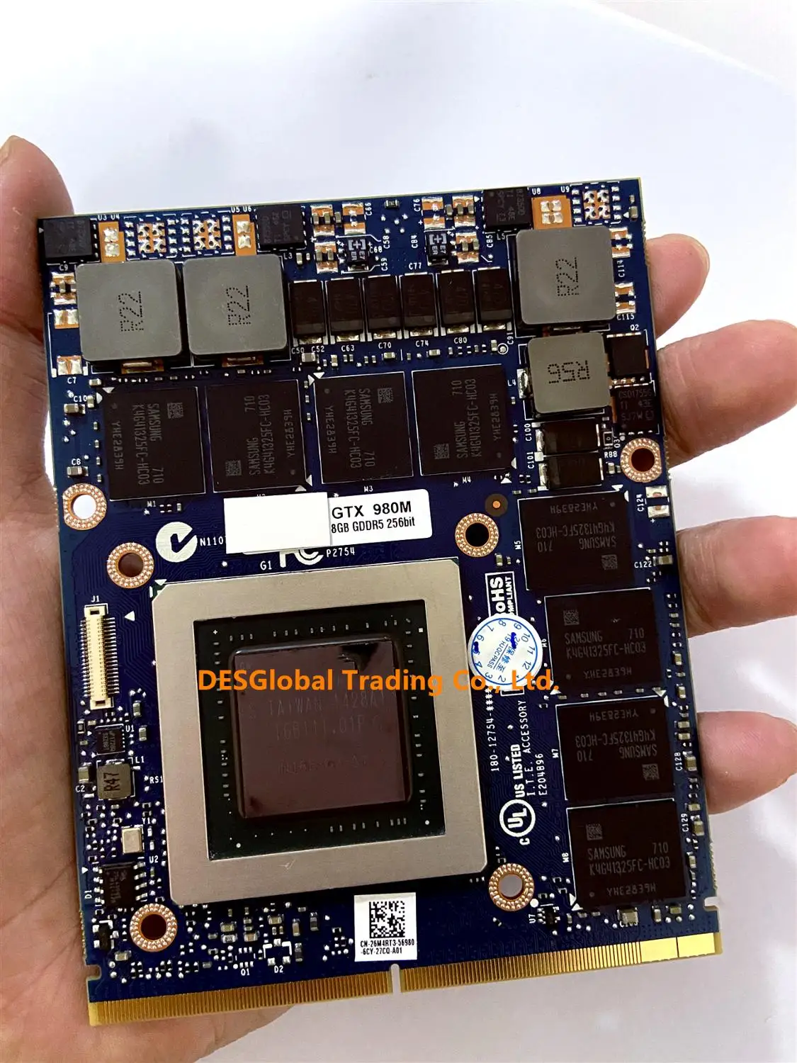 Brand New GTX980M GTX 980M 8G GDDR5 MXM N16E-GX-A1 Video Graphics