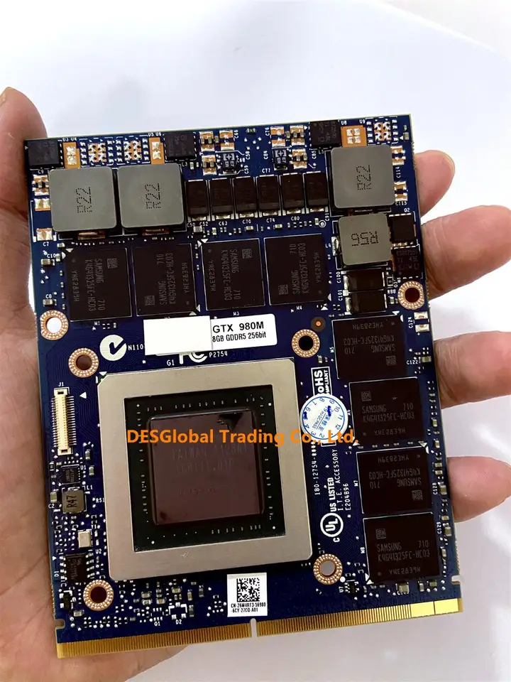 Brand New GTX980M GTX 980M 8G GDDR5 MXM N16E-GX-A1 Video Graphics