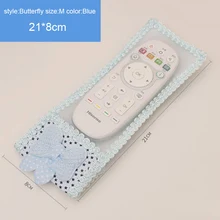 Медведь ткань кружева телевизор кондиционер пульт дистанционного управления лук крышка пылезащитный мешок чехол и