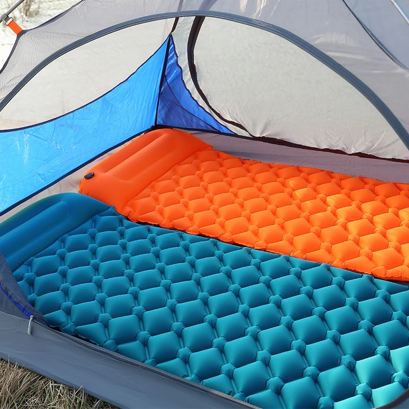 Inflatable Mattress Tent Cushion Air Camping Mats Outdoor 2 Person Picnic  Beach Mat Baby Pad Home Rest Soft Moistureproof - Camping Mat - AliExpress