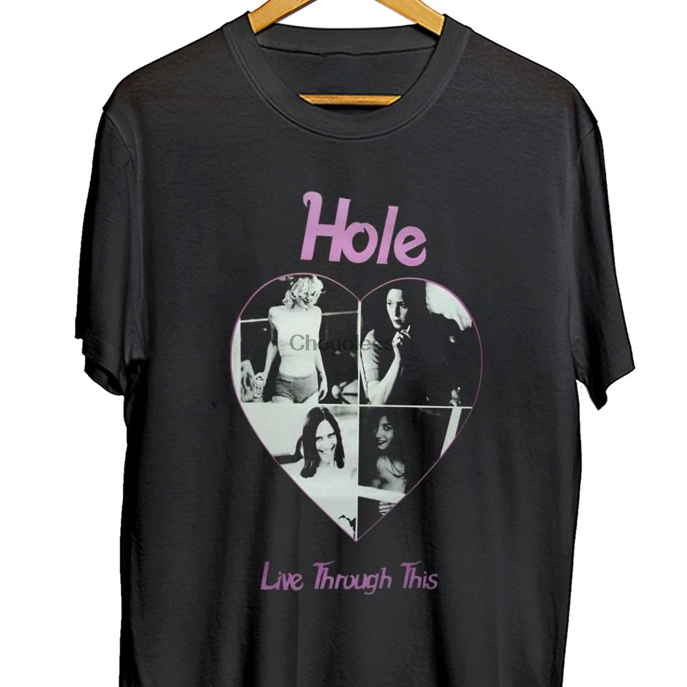 24 hours to serve you Hole Band Live Through This Tee Tshirt Men