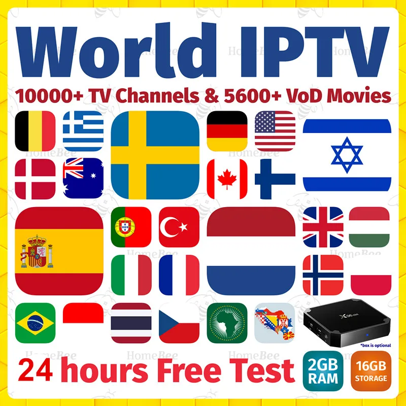 Мировое IPTV подписка 9000+ Live IP tv Швеция Nederland Испания Израиль Финляндия EX YU IP tv M3U smart tv android tv box X96 mini