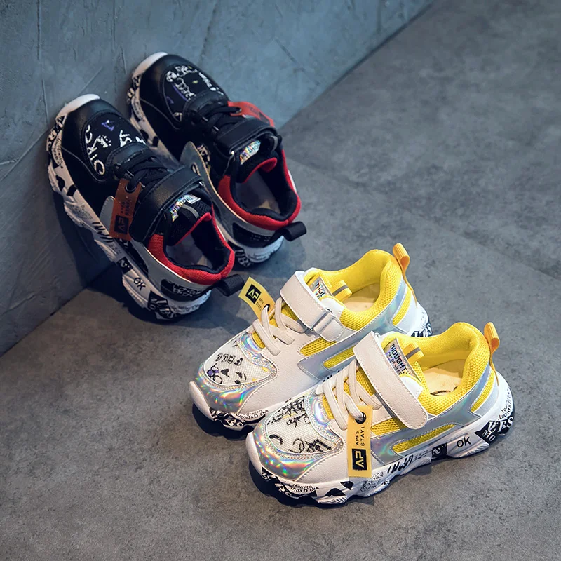 Unisex Kid Boy Sneakers Anti Slip Walking Boy Shoes Comfortable Girls Running Shoes Good Quality Sports Shoes Girls Toddler Shoe