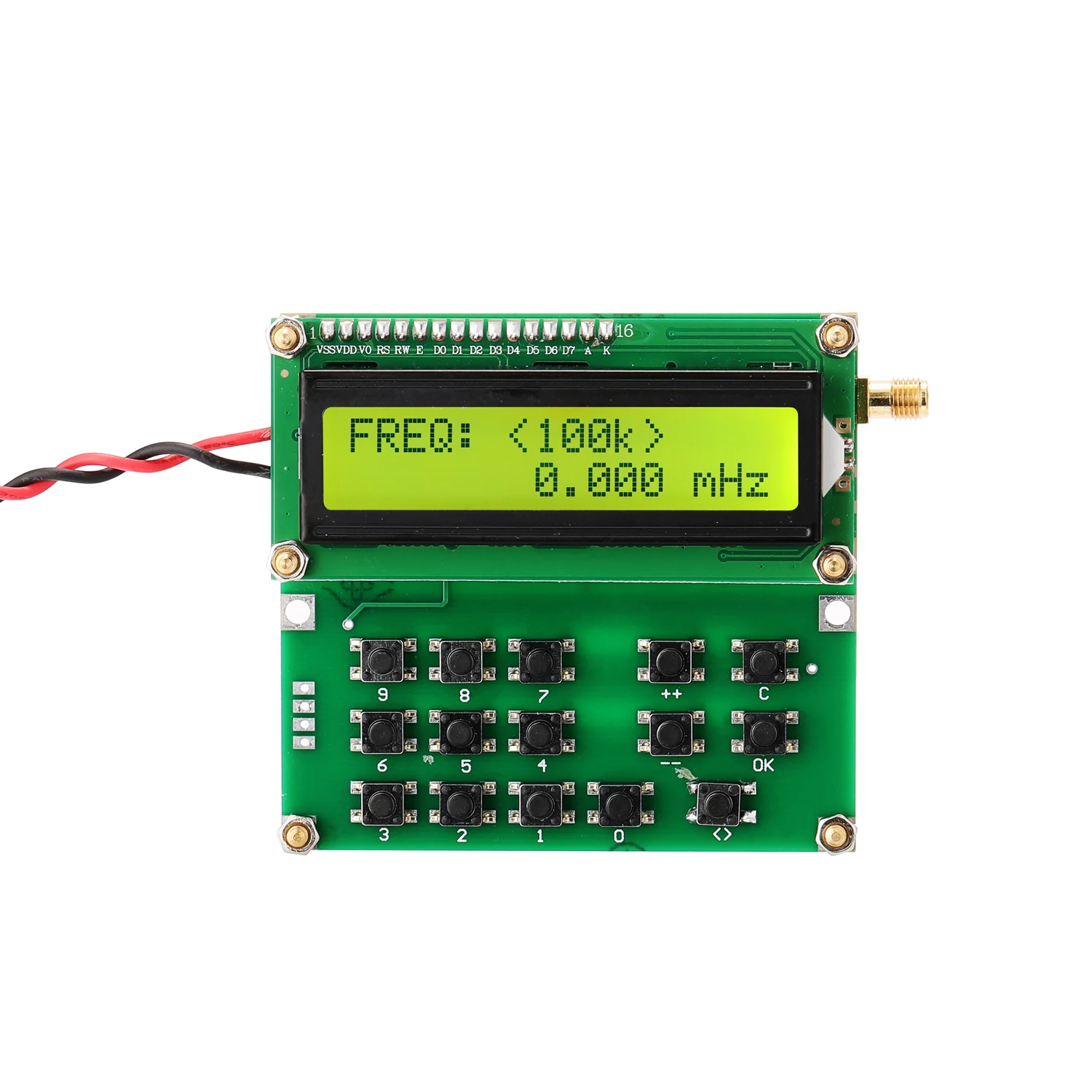 ADF4351 VFO частотно-регулируемый Генератор Модуль квадратный Выход регулируемые